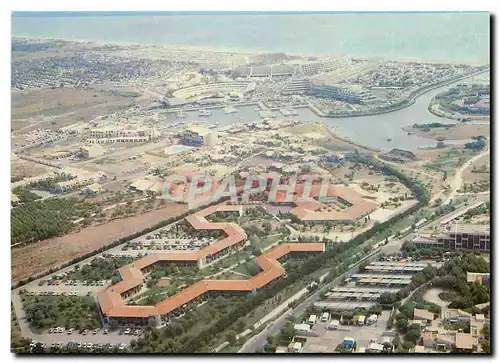 Cartes postales moderne Village Vacances P.T.T. Cap d'Agde Herault Vue generale aerienne