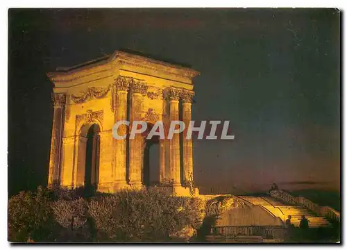 Moderne Karte Montpellier Le chateau d'eau du Peyrou