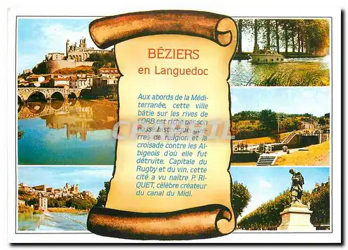 Cartes postales moderne Beziers