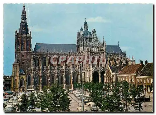 Moderne Karte Hertogenbosch Kathedrale Basiliek St Jan