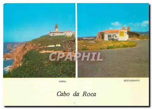 Cartes postales moderne Capo da Roca Le point le plus occidental de l'Europa
