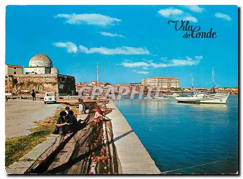Cartes postales moderne Vila do Conde Port de peche et panorama