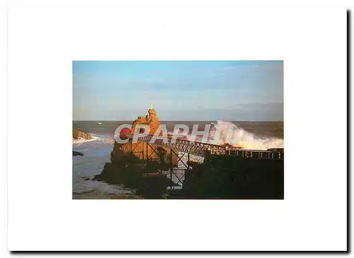 Cartes postales moderne Biarritz Le Rocher de la Vierge
