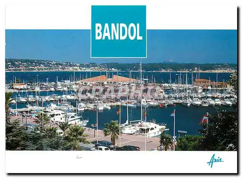 Cartes postales moderne Bandol Le port de plaisance