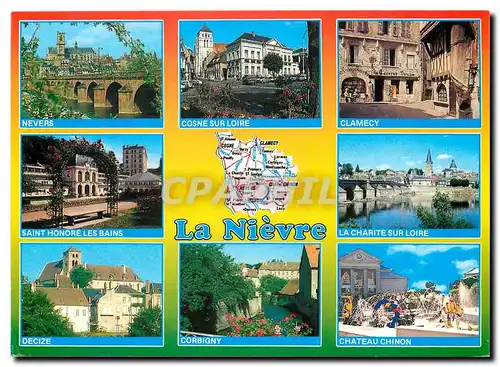 Cartes postales moderne Souvenir de la Nievre