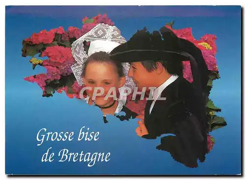 Cartes postales moderne Enfants de Bretagne