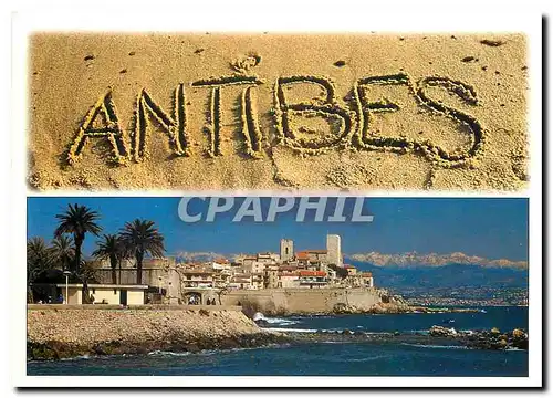 Cartes postales moderne Cote d'Azur Antibes Alpes Maritimes