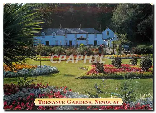 Cartes postales moderne Trenance Gardens Newquay