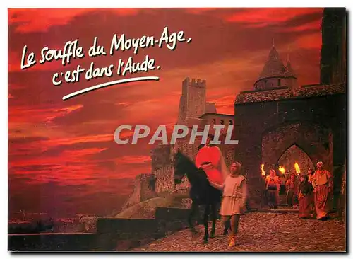 Cartes postales moderne Cite de Carcassonne Aude