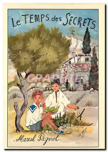 Cartes postales moderne Le Temps des Secrets de Marcel Pagnol Chevre