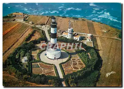 Moderne Karte Sur la Cote de Lumiere L'Ile d'Oleron Le Phare de Chassiron