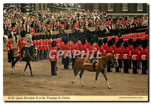 Cartes postales moderne H M Queen Elizabeth II at the Trooping the Colour