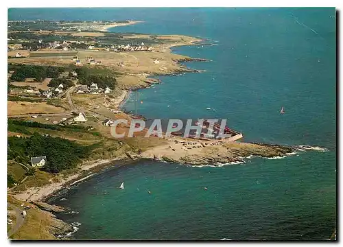 Cartes postales moderne La Bretagne Pittoresque Presqu'ile de Rhuys St Gildas de Rhuys La Plage de Port Maria Le Port de