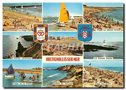 Cartes postales moderne Bretignolles sur Mer Vendee