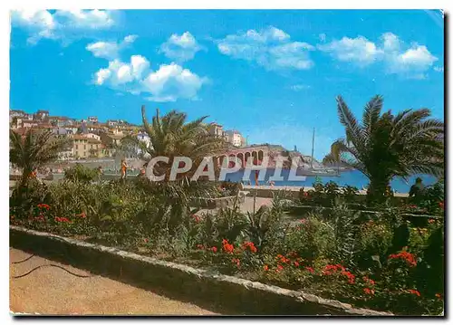 Moderne Karte Banyuls sur Mer Promenade du Front de Mer Le Cap d'Oune