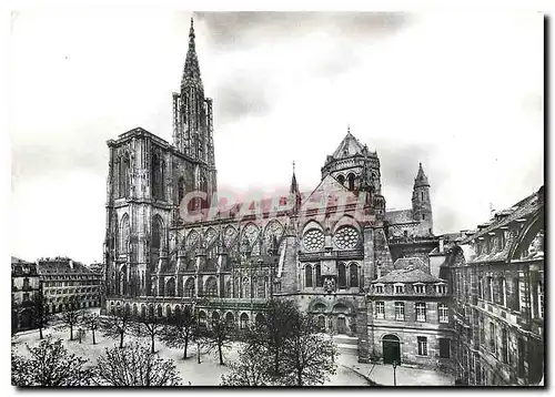 Cartes postales moderne Strasbourg Bas Rhin Cathedrale cote sud