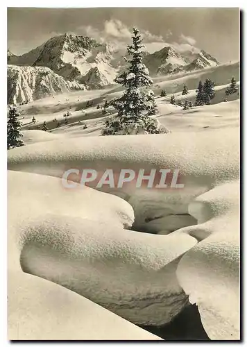 Cartes postales moderne L'Hiver en Haute Montagne