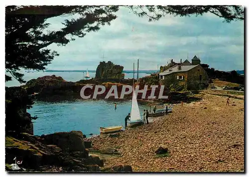 Cartes postales moderne La Bretagne en Couleurs Ile de Brehat C du N Le Guerzido Ecole de Voile