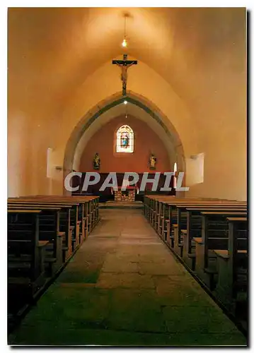 Cartes postales moderne Notre Beau Jura Publy Interieur de l'Eglise