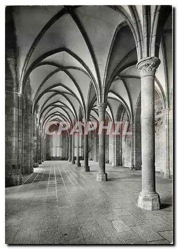 Cartes postales moderne Abbaye du Mont Saint Michel Manche Etage intermediaire de La Merveille Salle des Hotes