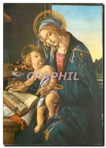 Cartes postales moderne Botticelli La Vierge avec l'Enfant