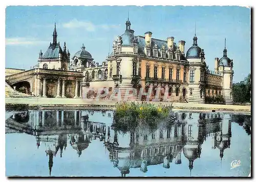 Cartes postales moderne Chantilly Le Chateau la facade Nord Est