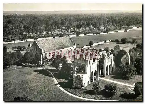 Cartes postales moderne En avion au dessus de Abbaye d'Ourscamp Oise Ruines de l'Eglise et Chapelle