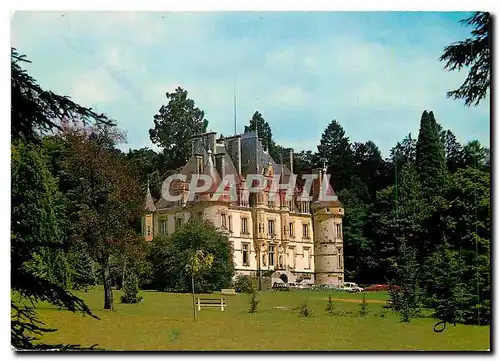 Moderne Karte Station Thermale de Bagnoles de l'Orne Orne Le Chateau de Tesse la Madeleine actuellement Hotel