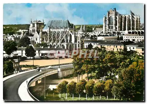 Cartes postales moderne Beauvais Oise L'Eglise Saint Etienne La Cathedrale Saint Pierre