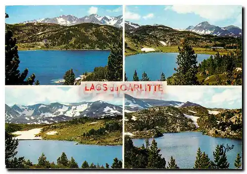 Cartes postales moderne Lumiere et Couleurs de la Cerdagne Lacs du Massif du Carlit Les Bouillouses Le Lac Noir du Carli