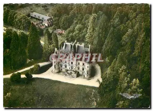 Moderne Karte La France vue du ciel Station Thermale de Bagnoles de l'Orne Orne Tesse la Madeleine Orne Le Cha