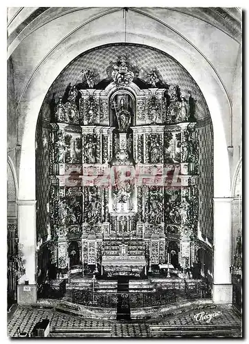 Cartes postales moderne Collioure Pyr Or Interieur de l'Eglise Le Maitre Autel Le Retable en bois dore