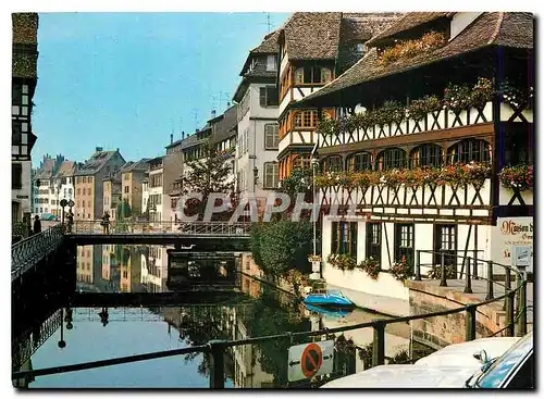 Moderne Karte Strasbourg Bas Rhin La Petite France