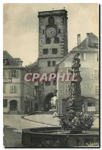 Cartes postales moderne Ribeauville Ht Rhin La Place du Marche