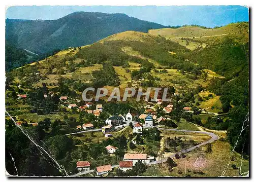Moderne Karte Bourbach le Haut Ht Rhin Sur la Route Joffre Vue generale aerienne