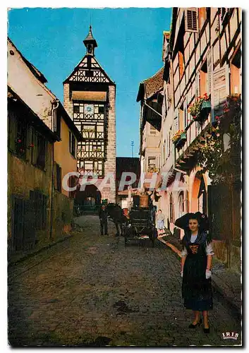 Moderne Karte L'Alsace Pittoresque Riquewihr Le Dolder