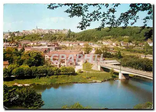 Moderne Karte Liverdun Meurthe et Moselle Vue generale