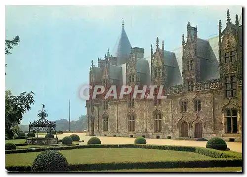 Cartes postales moderne Josselin Morbihan Facade du chateau donnat sur la cour d'honneur