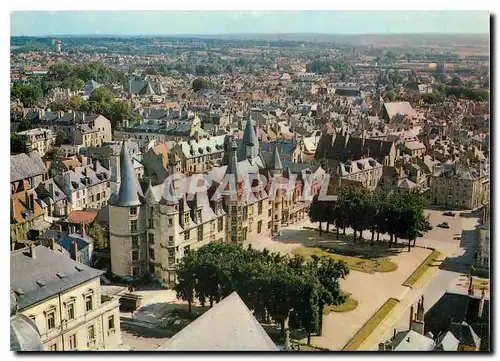 Cartes postales moderne Nevers Nievre Le Palais Ducal et vue generale
