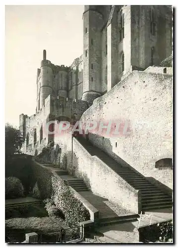 Cartes postales moderne Mont Saint Michel Marche Chemin des loges grand Degre et Chaletel