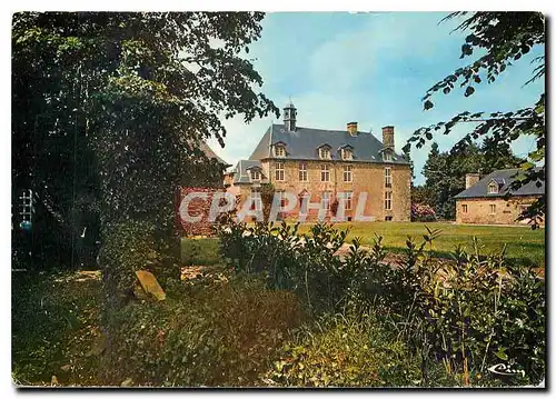 Moderne Karte Fougerolles du Plessis Mayenne Chateau de Goue