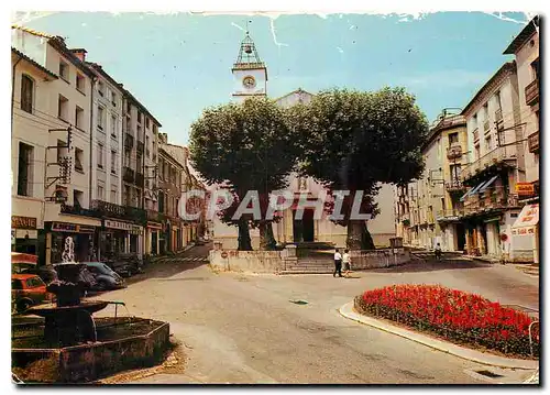 Cartes postales moderne Le Vigan Gard Les Cevennes Touristiques l'Eglise et le vieille Fontaine