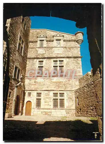 Cartes postales moderne Cevennes Lasalle Chateau du Castellas a Cour d'Honneur