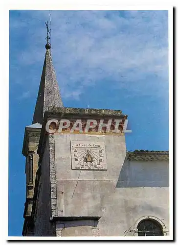 Moderne Karte Cevennes Saint Hippolyte du Fort l'Eglise le Cadran solaire du Tricentenaire