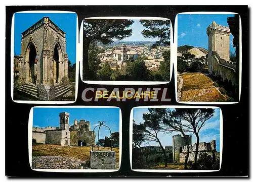 Cartes postales moderne Beaucaire Gard Vues sur la Ville