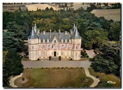 Moderne Karte Monbrun Gers Vue serienne Le Chateau