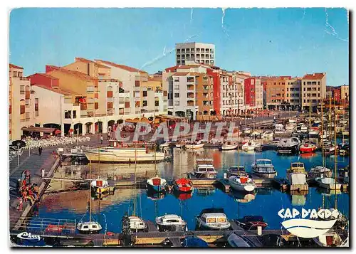 Cartes postales moderne Le Cap d'Agde Herault Le Port