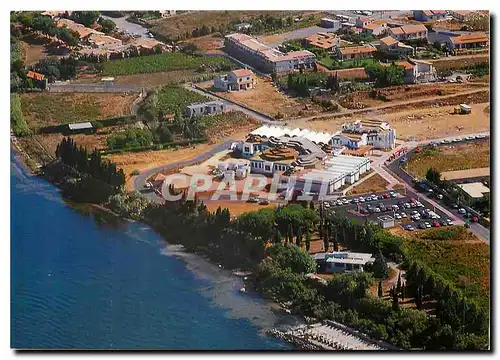 Moderne Karte Les rives Bassin de Thau Balaruc les Bains Vue arienne du nouvet etablissement thermal