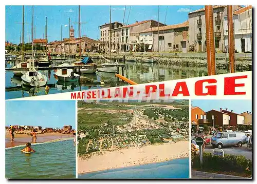 Cartes postales moderne Paysage du Languedoc Marseillan Plage