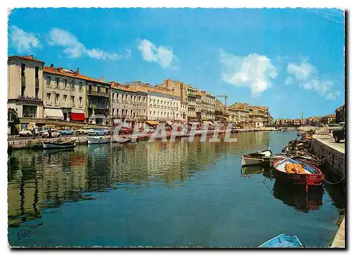 Cartes postales moderne Sete Les Quais